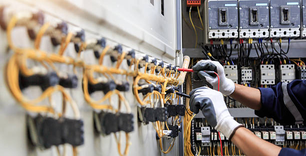 Professional Electrician technician working in Lenape Heights, PA